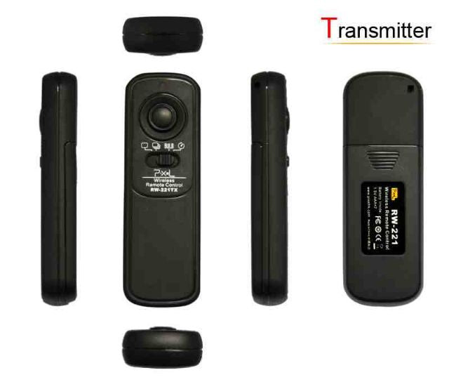 Pixel Fernauslöser Drahtloss RW-221/DC2 Oppilas für Nikon — 2