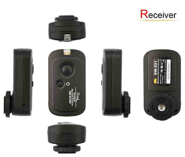 Pixel Fernauslöser Drahtloss RW-221/E3 Oppilas für Canon — 3