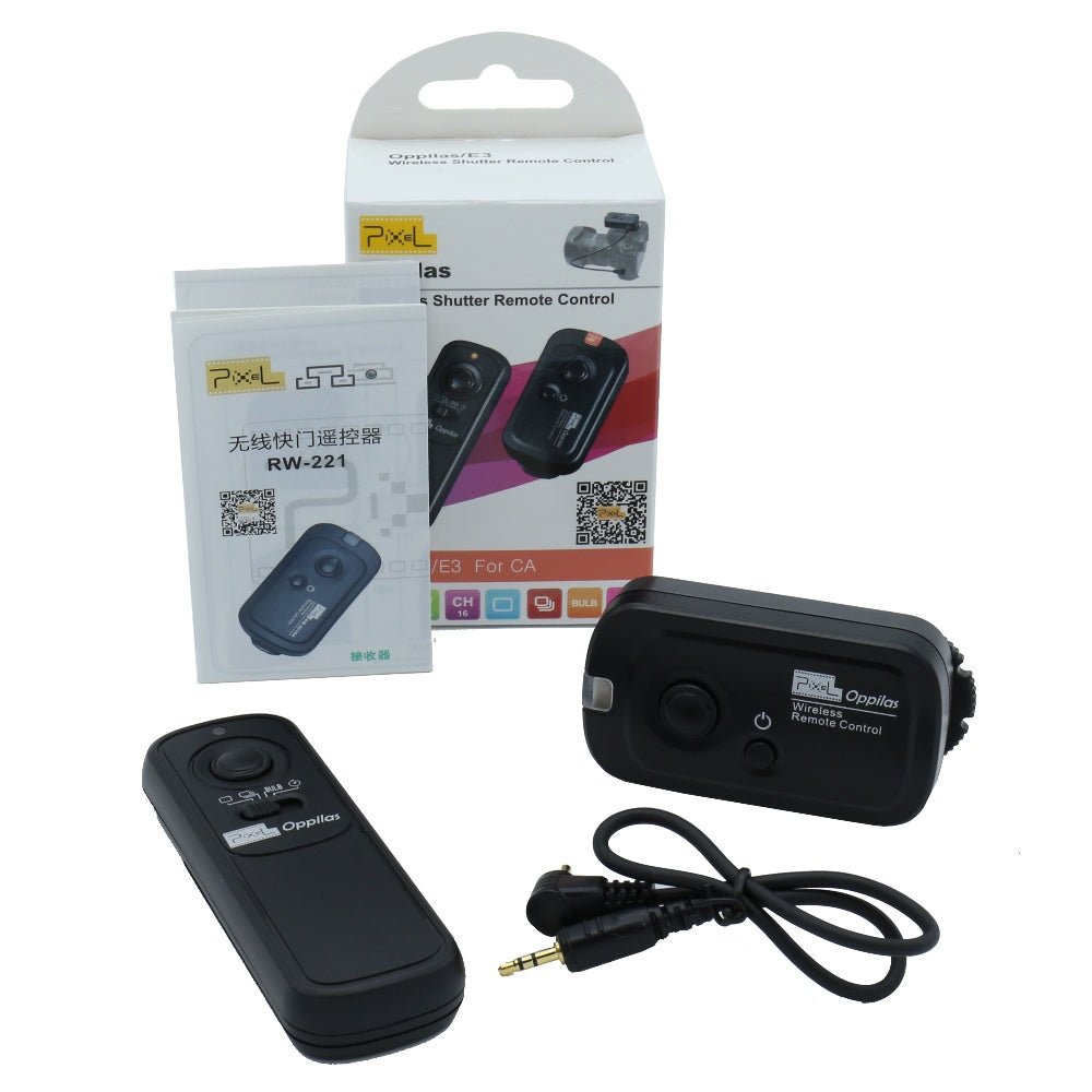Pixel Fernauslöser Drahtloss RW-221/E3 Oppilas für Canon — 8