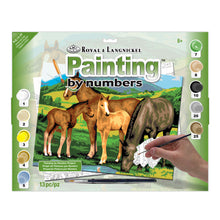 R&L Junior Large A3 Malen nach Zahlen - Horses & Foals