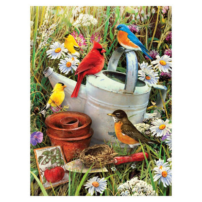 R&L Junior Small A4 Malen nach Zahlen - Garden Birds
