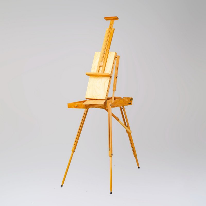 Tart Pochade Box Easel - Mit Schublade und Holzbeinen - max. Leinwandhöhe 860 mm