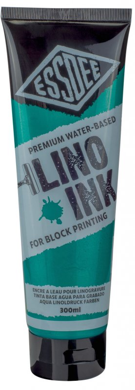 Essdee Block Printing Ink 300 ml - Perlglanz Grün