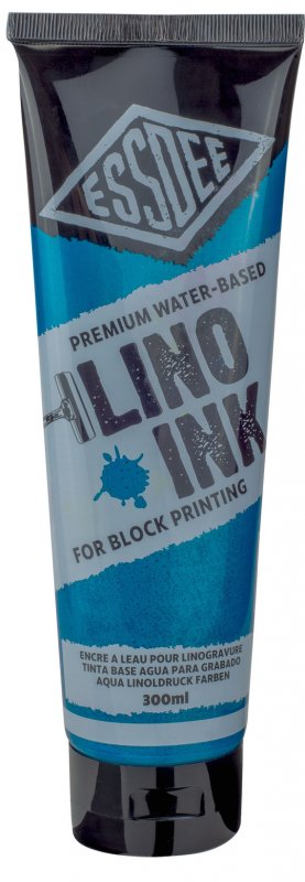 Essdee Block Printing Ink 300 ml - Perlmutt Blau