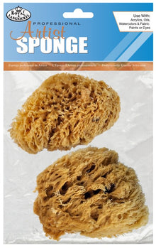 Royal & Langnickel Large Wool Sponge 11 cm - 2 Stück