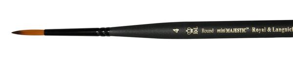 Royal & Langnickel Mini Majestic Detailpenselen - 3 Pack - Rundpinsel # 0