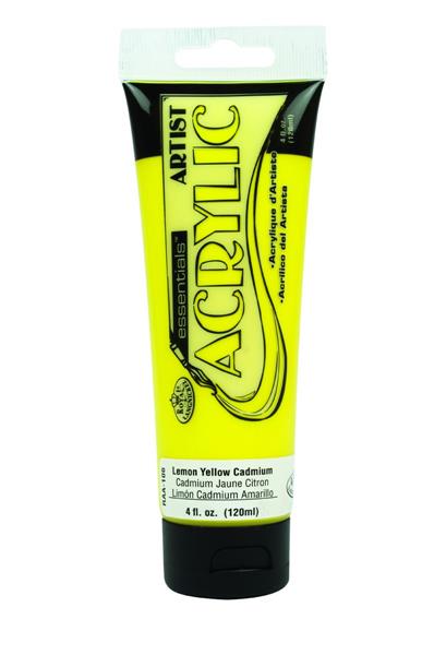 R&L Essentials Acrylic Paint 120 ml - Lemon Yellow