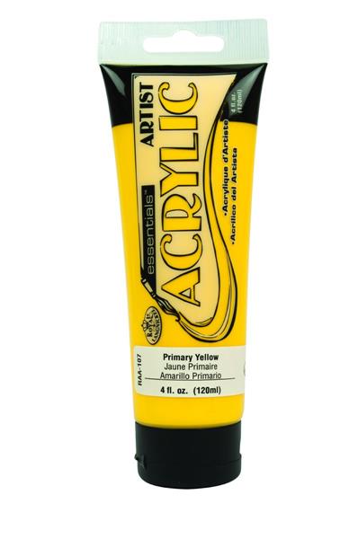 R&L Essentials Acrylic Paint 120 ml - Primärgelb