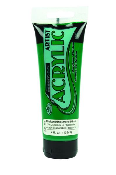 R&L Essentials Acrylic Paint 120 ml - Pthalocyanine Emerald Green