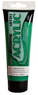 R&L Essentials Acrylic Paint 120 ml - Cadmium Green