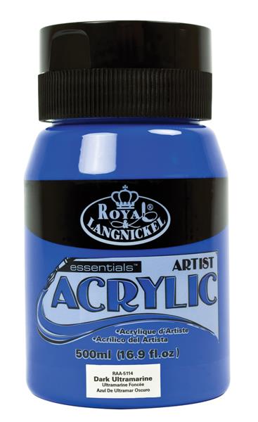 R&L Essentials Acrylics 500 ml - Dunkles Ultramarin