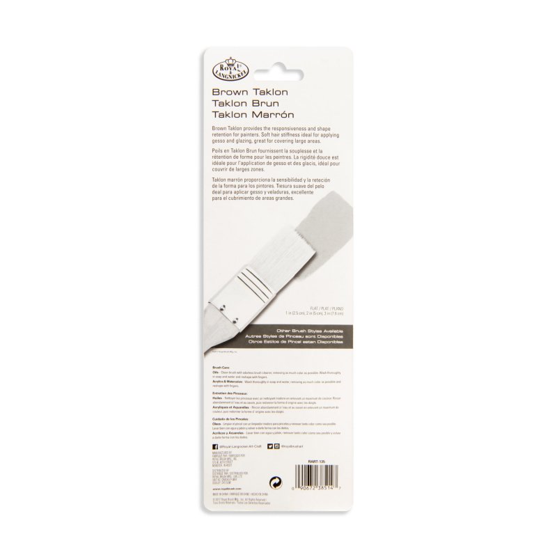 Royal & Langnickel Spalter- und Breitpinsel-Sets - 3 Pack
