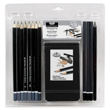 Royal & Langnickel Skizzenstifte mit Skizzenbuch - 13 Pack