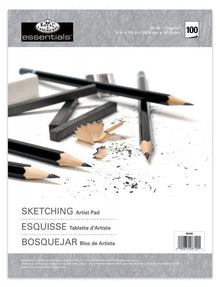 Royal & Langnickel Drawing & Sketching Artist Pads - Sketching 74 gsm - A4 - 100 Blatt