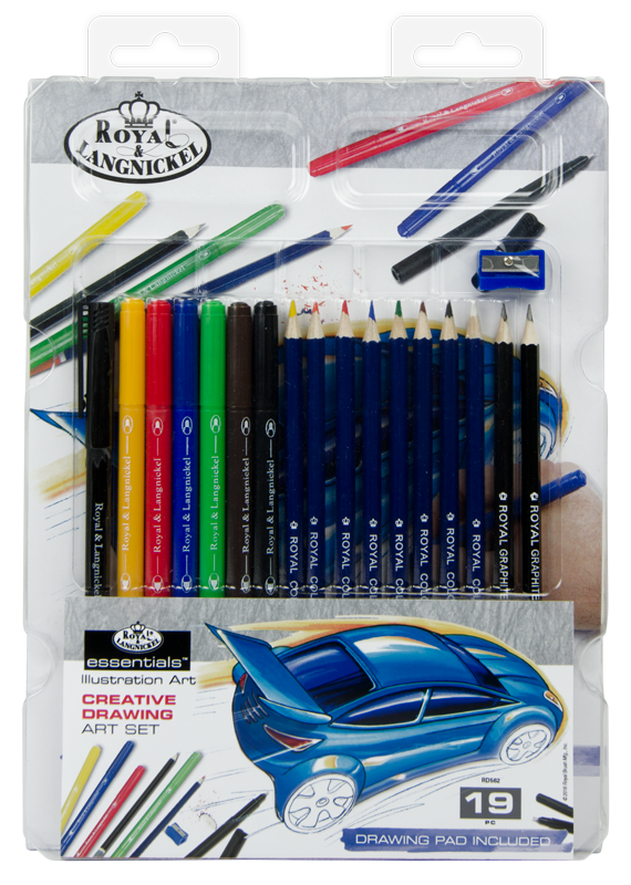 R&L Essentials Illustration Art Set - 19 Pack