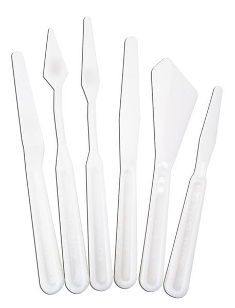 Royal & Langnickel Plastic Painting Knives - 6 Stück
