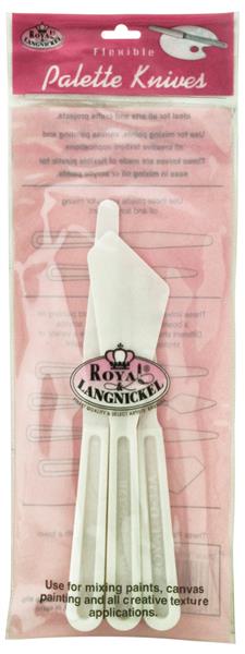 Royal & Langnickel Plastic Painting Knives