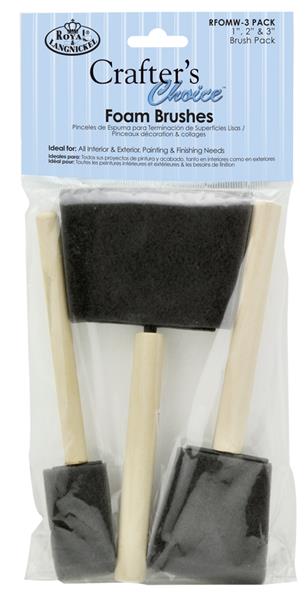 Royal & Langnickel Crafter's Choice Foam Brushes