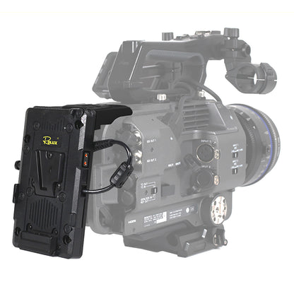 Rolux V-Mount Akkuhalter RL-GDX9 für Sony FX9 — 2