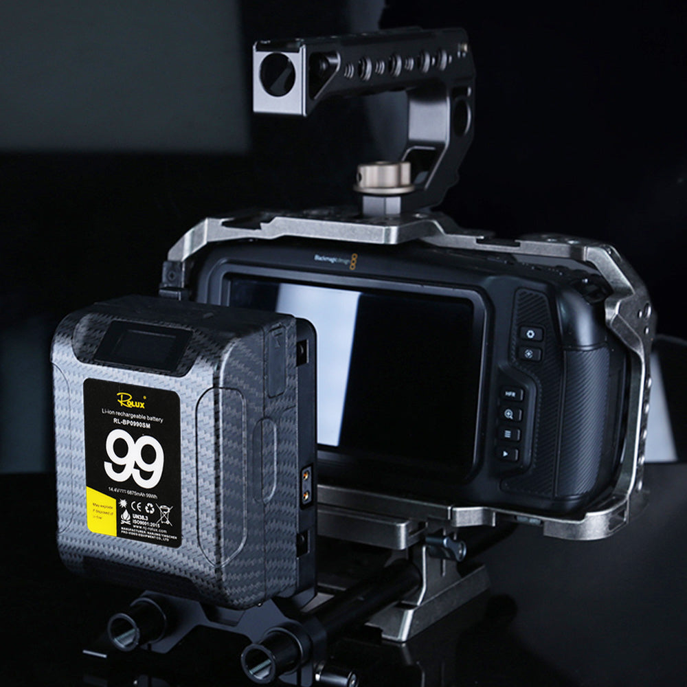 Rolux Mini V-Mount Akkuhalter RL-AC13S — 4