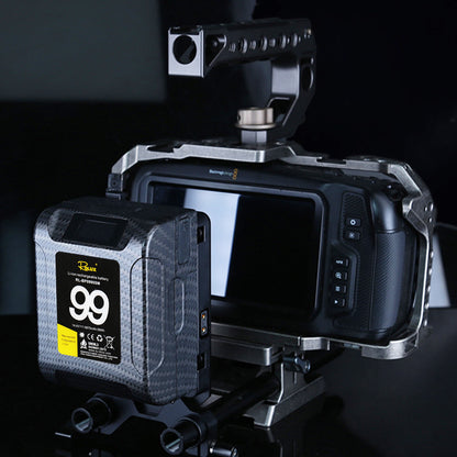 Rolux Mini V-Mount Akkuhalter RL-AC13S — 4