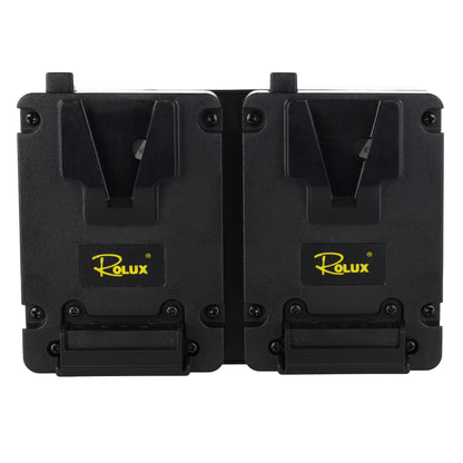 Rolux Duo Mini V-Mount Akkuhalter RL-AC16S
