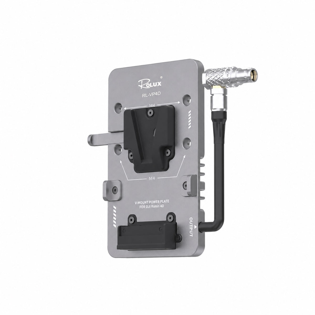 Rolux V-Mount Akkuhalter RL-VP4D für DJI Ronin 4D