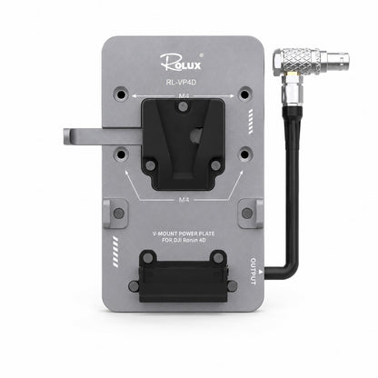 Rolux V-Mount Akkuhalter RL-VP4D für DJI Ronin 4D — 2