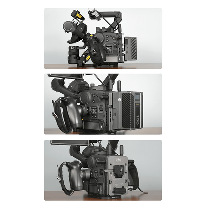 Rolux V-Mount Akkuhalter RL-VP4D für DJI Ronin 4D — 8
