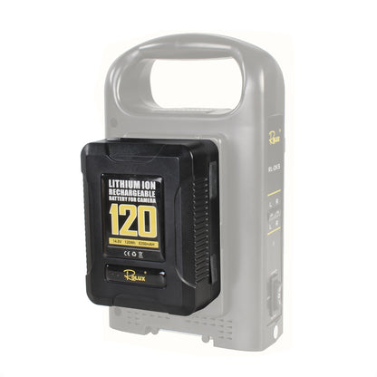 Rolux Smart V-Mount Akku YC-120S 120Wh 14,8V 8350mAh — 3