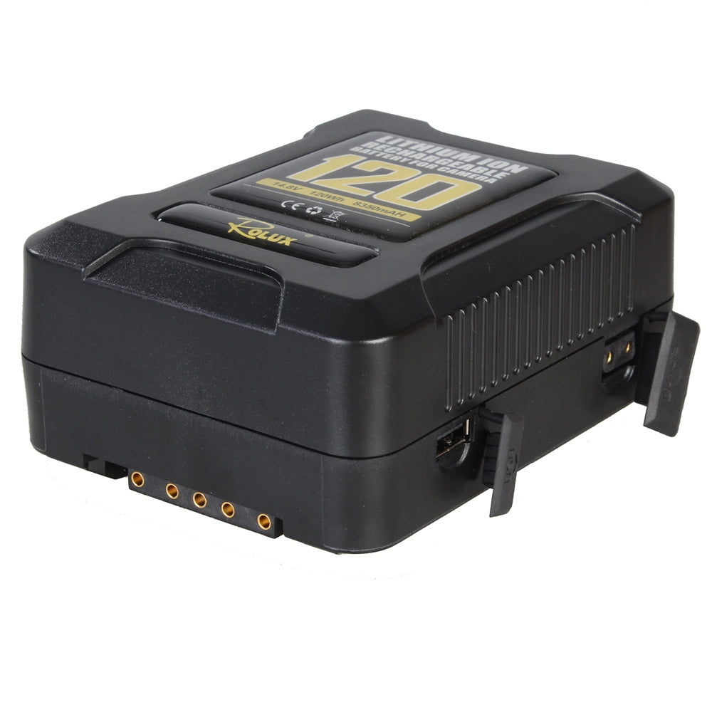 Rolux Smart V-Mount Akku YC-120S 120Wh 14,8V 8350mAh — 6