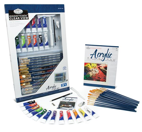 Royal & Langnickel Acrylic Painting Art Sets - Deluxe Art Set - 31 pack