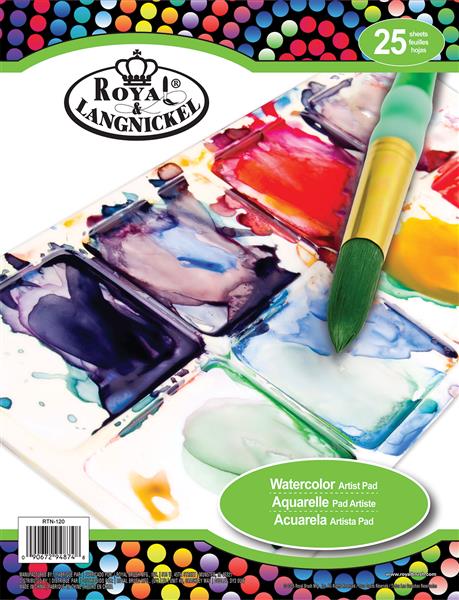 Royal & Langnickel Cool Art Artist Pad 190 gsm A4 - 25 vel