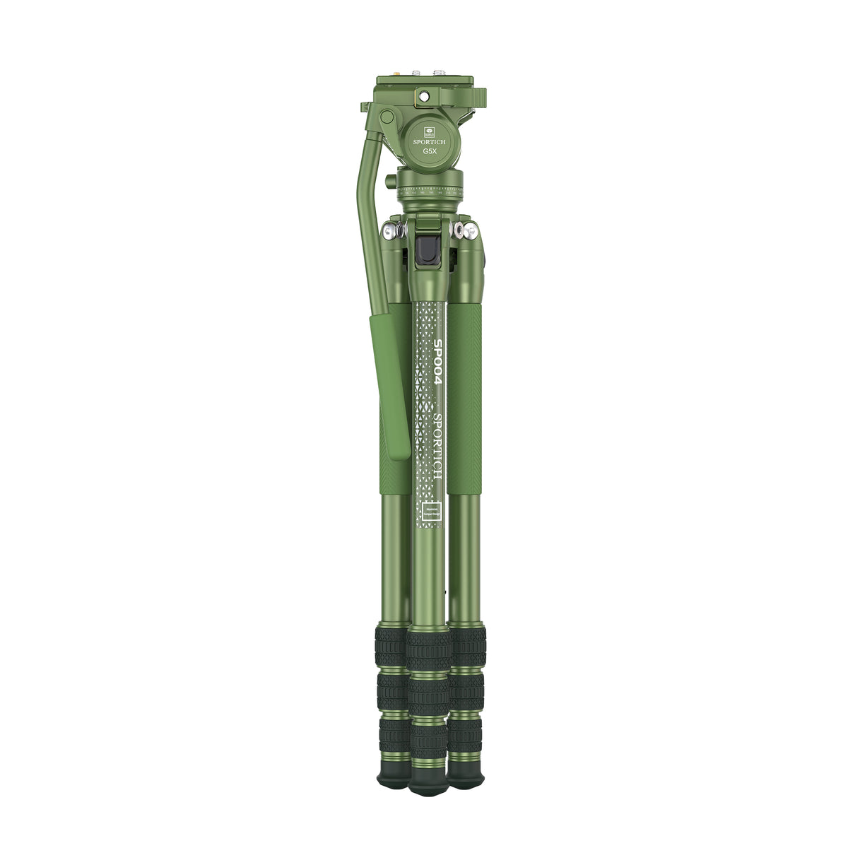 Sirui Sportich Stativ SP004+G5X Grün — 7