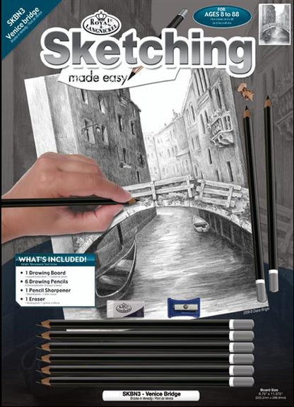 R&L Sketching Made Easy Standard - Venice Bridge