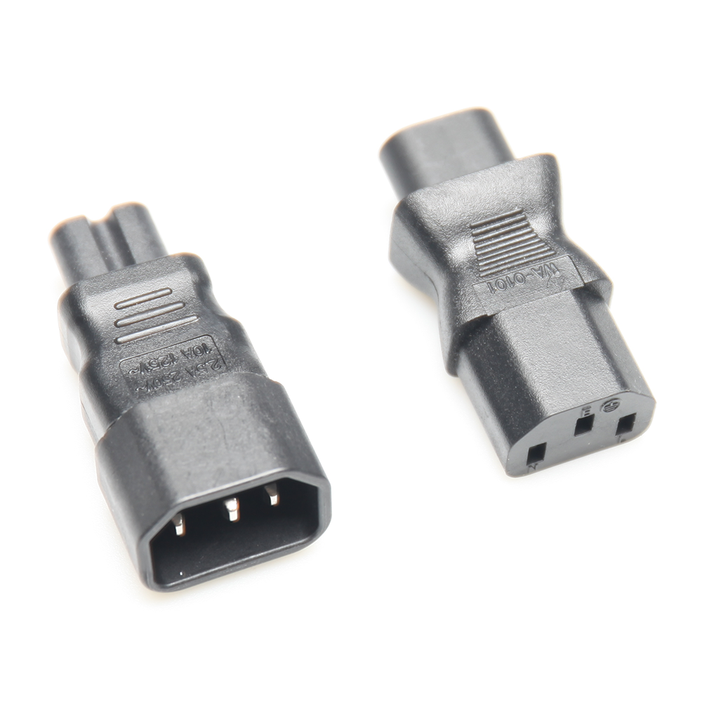 StudioKing Adapter Set PCA-C7A für C7 auf C14 Stromkabel — 2