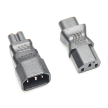 StudioKing Adapter Set PCA-C7A für C7 auf C14 Stromkabel — 2