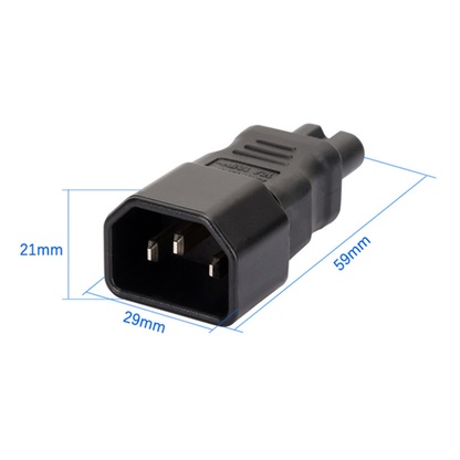 StudioKing Adapter Set PCA-C7A für C7 auf C14 Stromkabel — 3