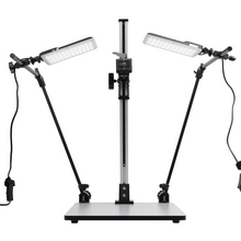 StudioKing Aufnahmetisch CS-105 mit LED-Leuchten
