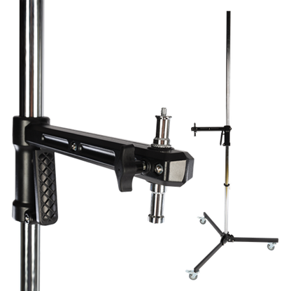 StudioKing Heavy Duty Lampenstativ auf Räder FPT-3604 220 cm