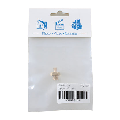 StudioKing Spigot Verlaufadapter MC-1060 1/4" Male 3/8" Male — 3