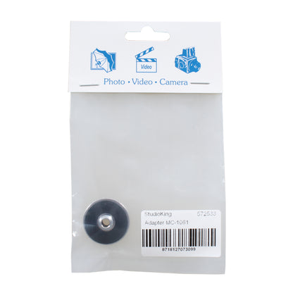 StudioKing Spigot Verlaufadapter MC-1061 1/4" Female 3/8" Male — 3