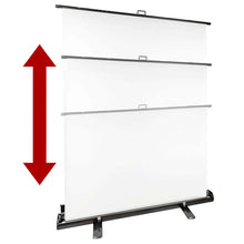 StudioKing Roll-Up Hintergrundschirm FB-150200FW 150x200 cm Weiss — 2