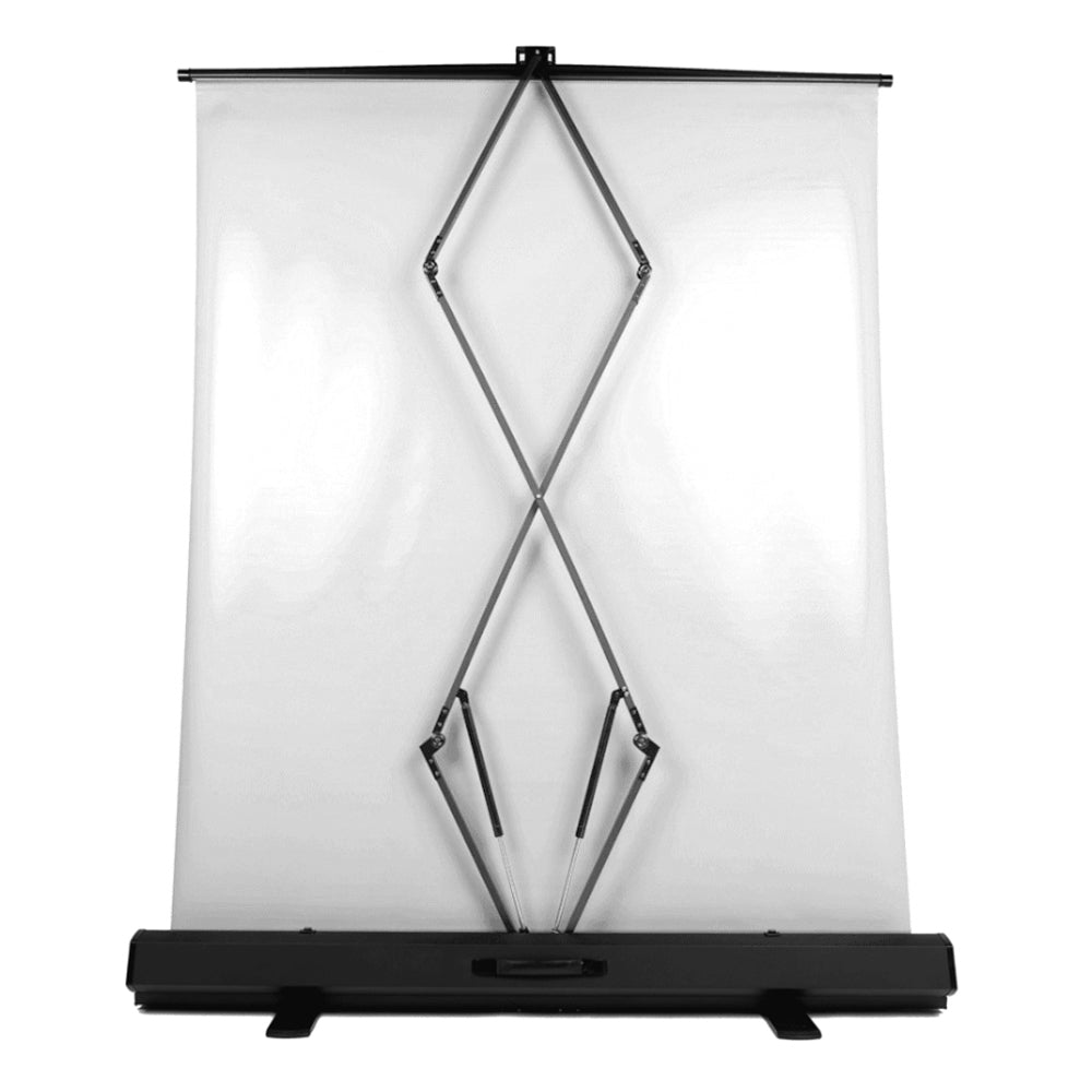 StudioKing Roll-Up Hintergrundschirm FB-150200FW 150x200 cm Weiss — 4