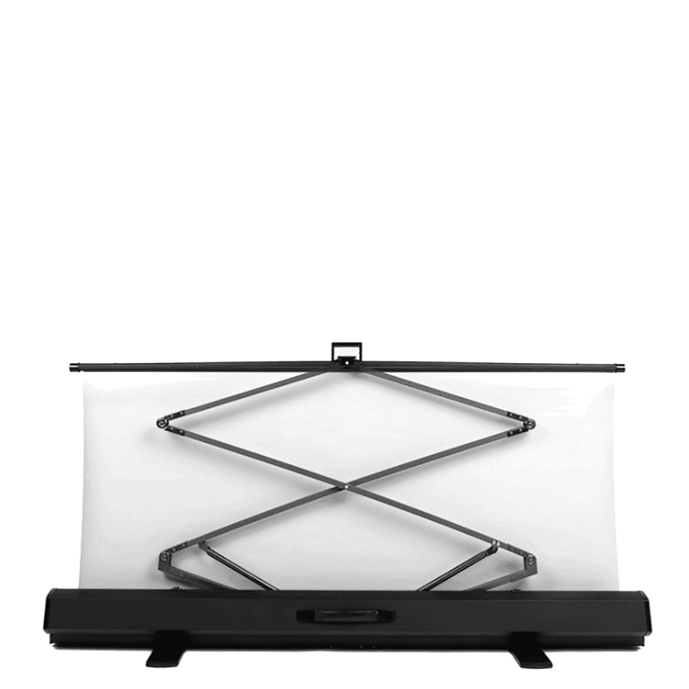 StudioKing Roll-Up Hintergrundschirm FB-150200FW 150x200 cm Weiss — 5