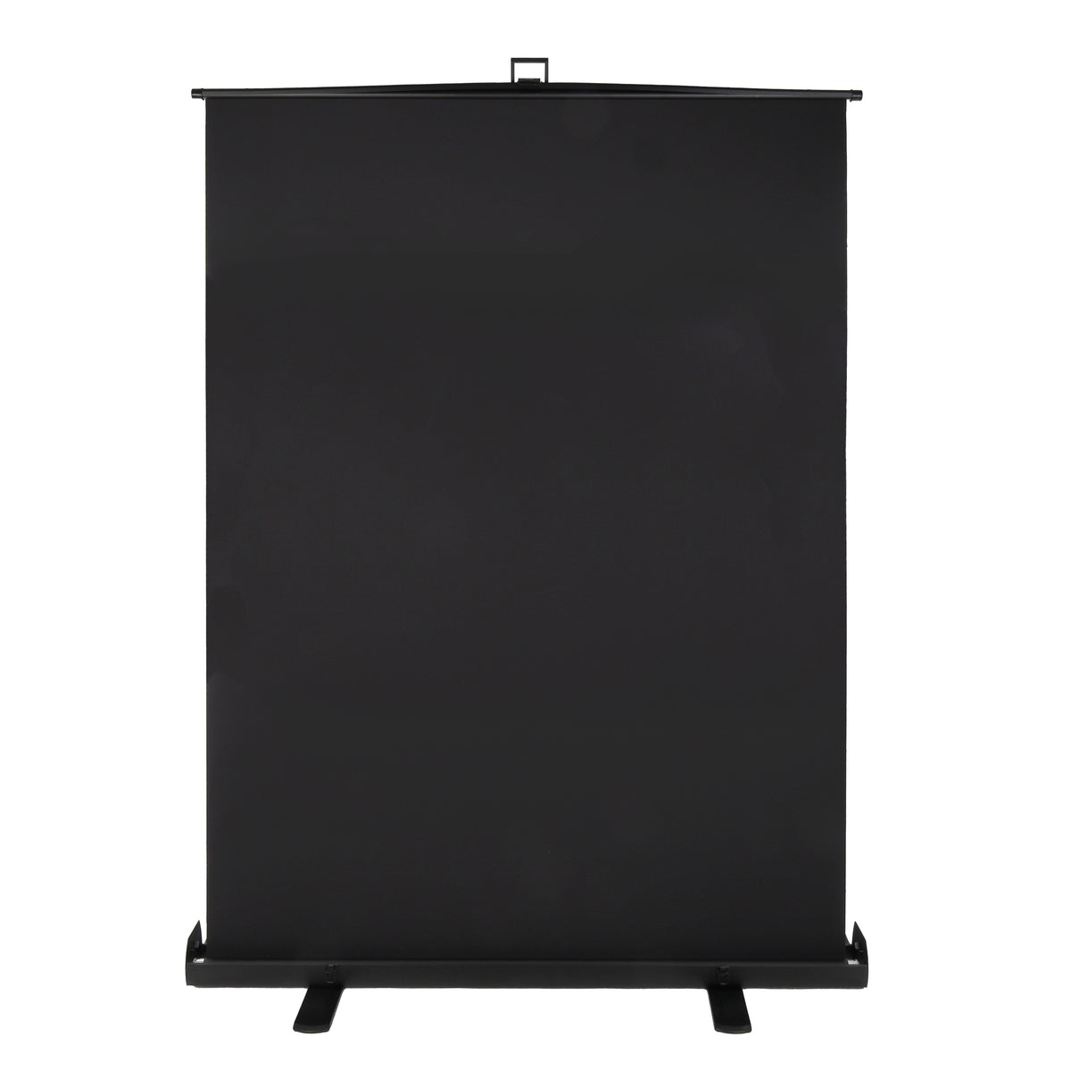 StudioKing Roll-Up Hintergrundschirm FB-150200FB 150x200 cm Schwarz — 2