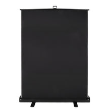 StudioKing Roll-Up Hintergrundschirm FB-150200FB 150x200 cm Schwarz — 2