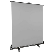 StudioKing Roll-Up Hintergrundschirm FB-150200FGR 150x200 cm Grau