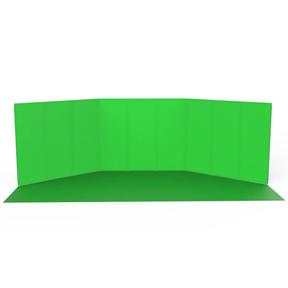 StudioKing Panorama Hintergrund Green Screen FSF-240900PT 240x900cm
