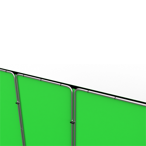 StudioKing Panorama Hintergrund Green Screen FSF-240900PT 240x900cm — 4